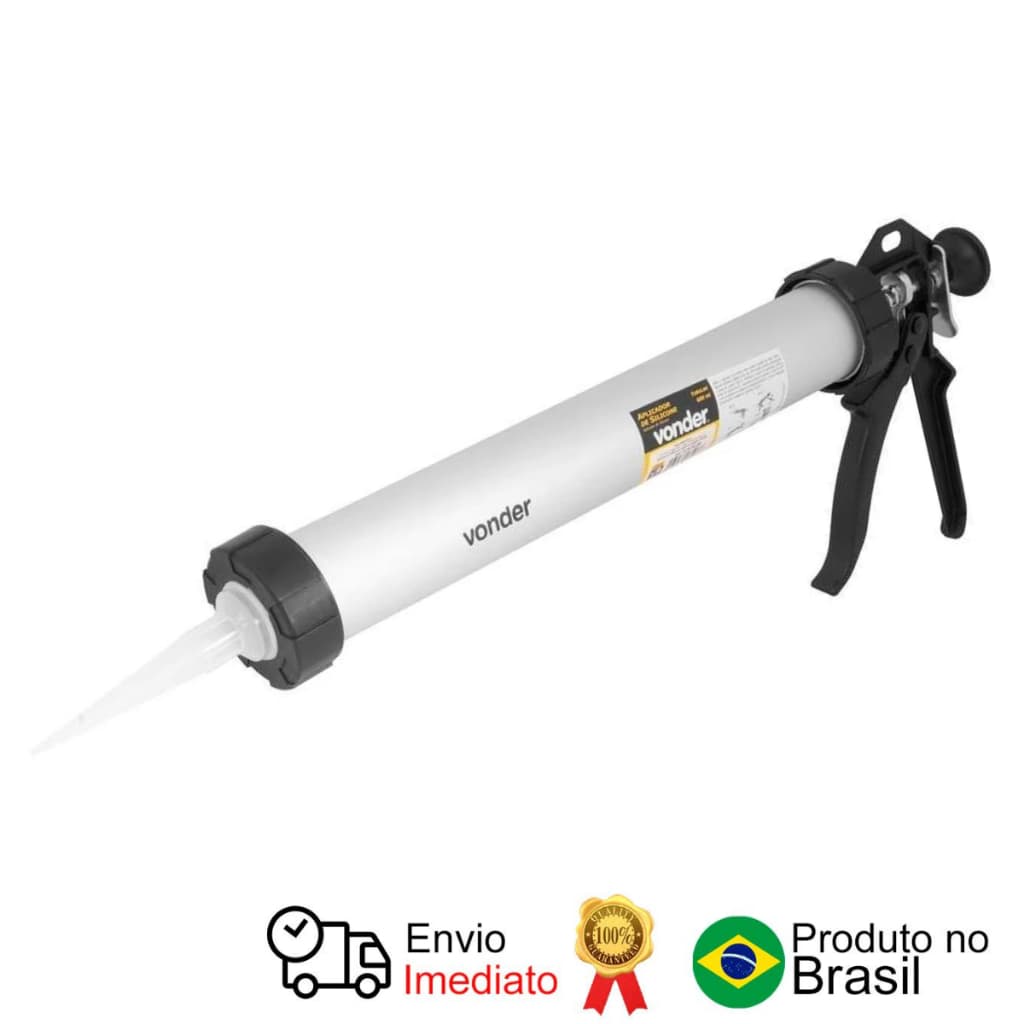Aplicador Tubular Silicone 600 Ml Vonder