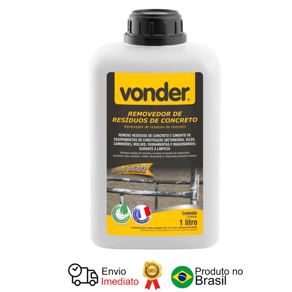 Removedor Resíduos De Concreto 1 Litro Vonder