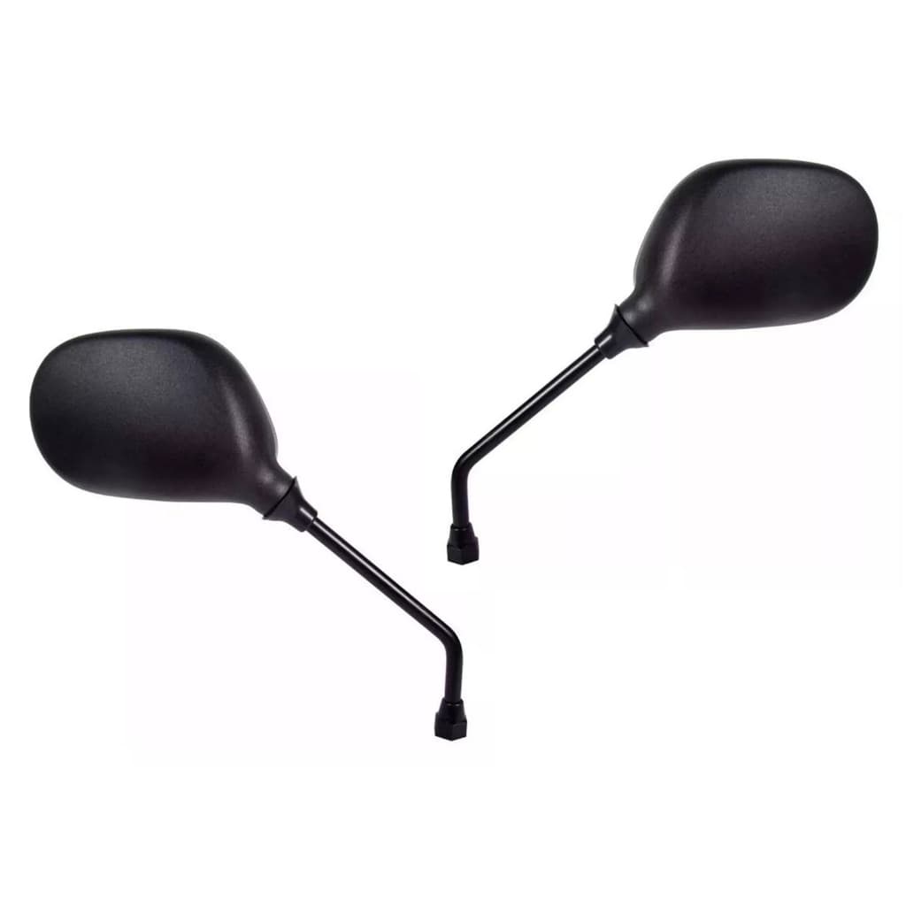 PAR ESPELHO RETROVISOR MODELO YES 125 / DAFRA 150 PRETO