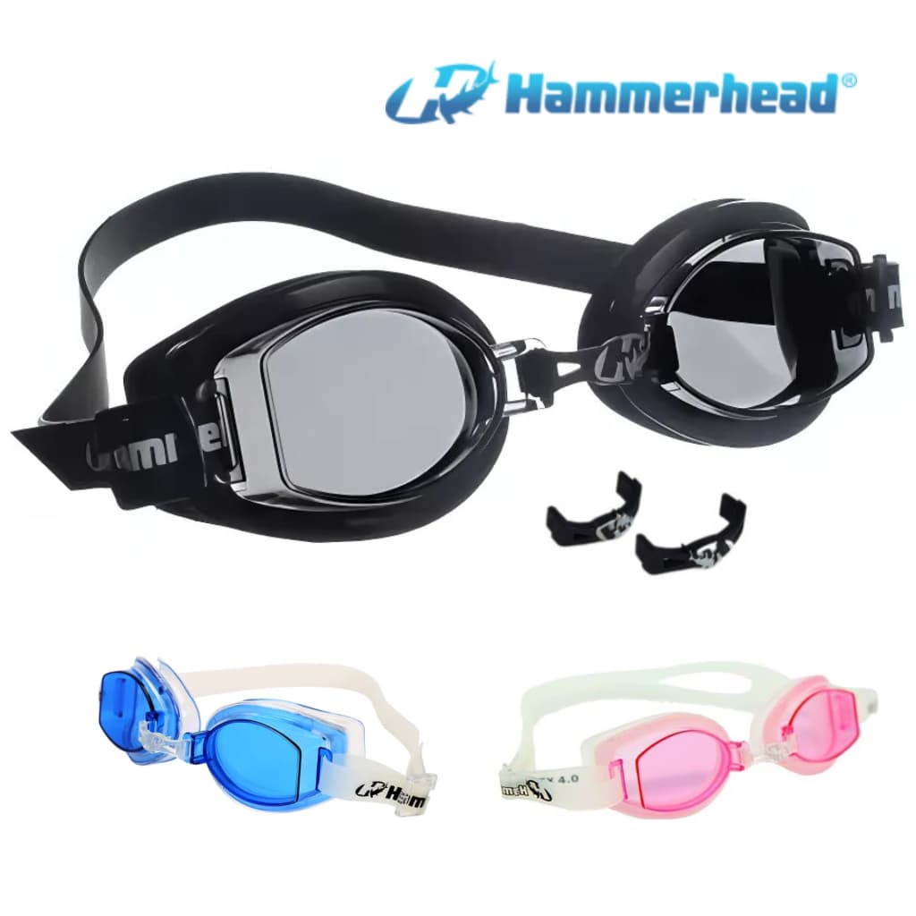 Óculos de Natação Hammerhead Vortex 1.0 Original Proteção U.V Máxima Vedação