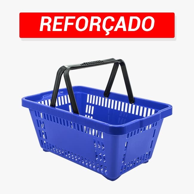 Cesta P/ Supermercado Mercado Compras Feira Armazem Fruteira