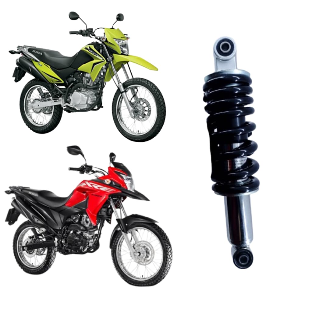 Amortecedor Traseiro Honda Nxr Bros 125 150 160 2003 a 2019 2020 2021 2022 2023 2024 Modelo Original