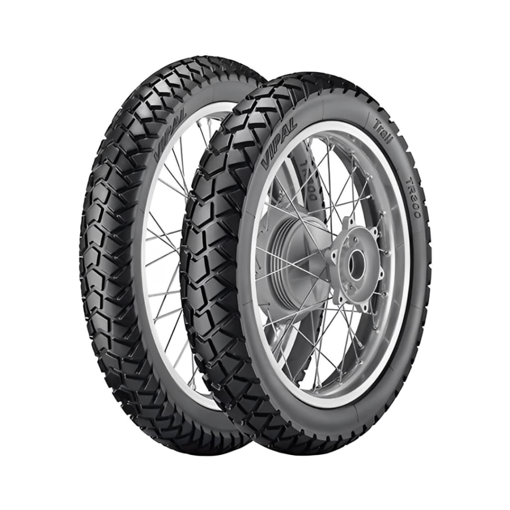 Par Pneu Vipal 90/90-21 e 120/80-18 TR300 XRE 300 Lander Tornado Sahara 300 Tenere