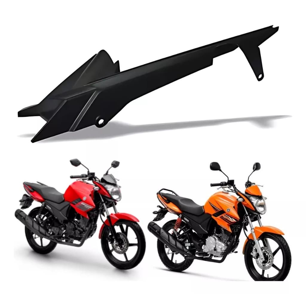 Protetor Porta Corrente Fazer 150 Factor 150 2016 A 2025 Preto