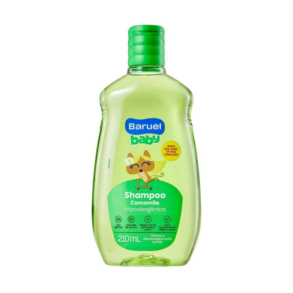 Shampo Infantil Camomila Baruel Baby 210ml