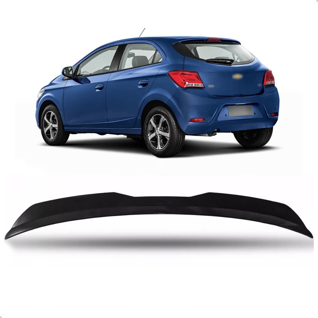 Aerofólio Onix Black Piano Sport Hatch Universal