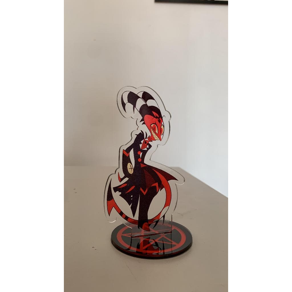 Personagens de Helluva Boss em Acrílico Sublimado 10 cm