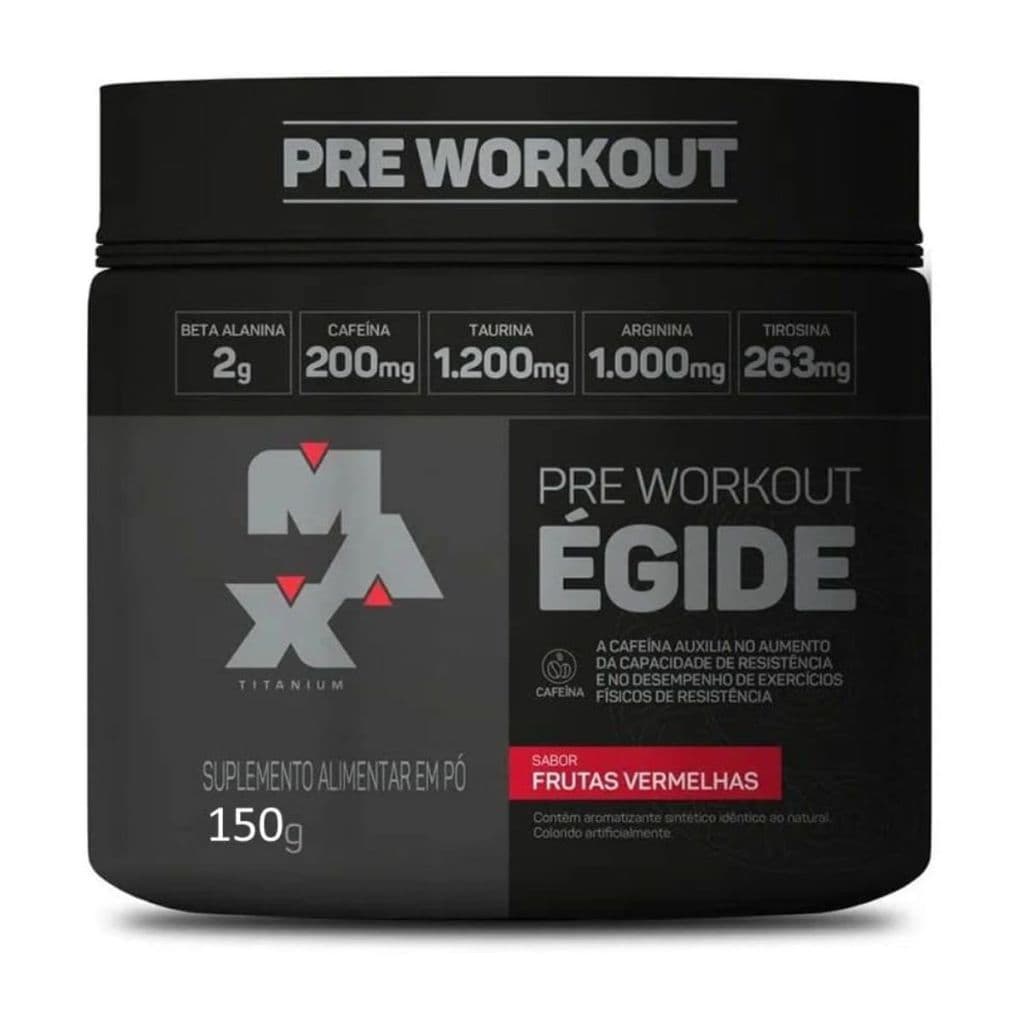 Pré Treino Égide Pote 150G Sabor Frutas Vermelhas