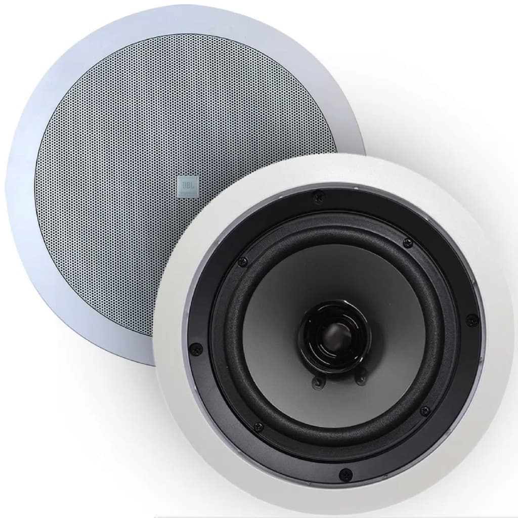 Caixa De Som Embutir Gesso Arandela Par JBL Selenium 6CO2r 6 Polegadas Redonda 25W RMS 8 Ohms