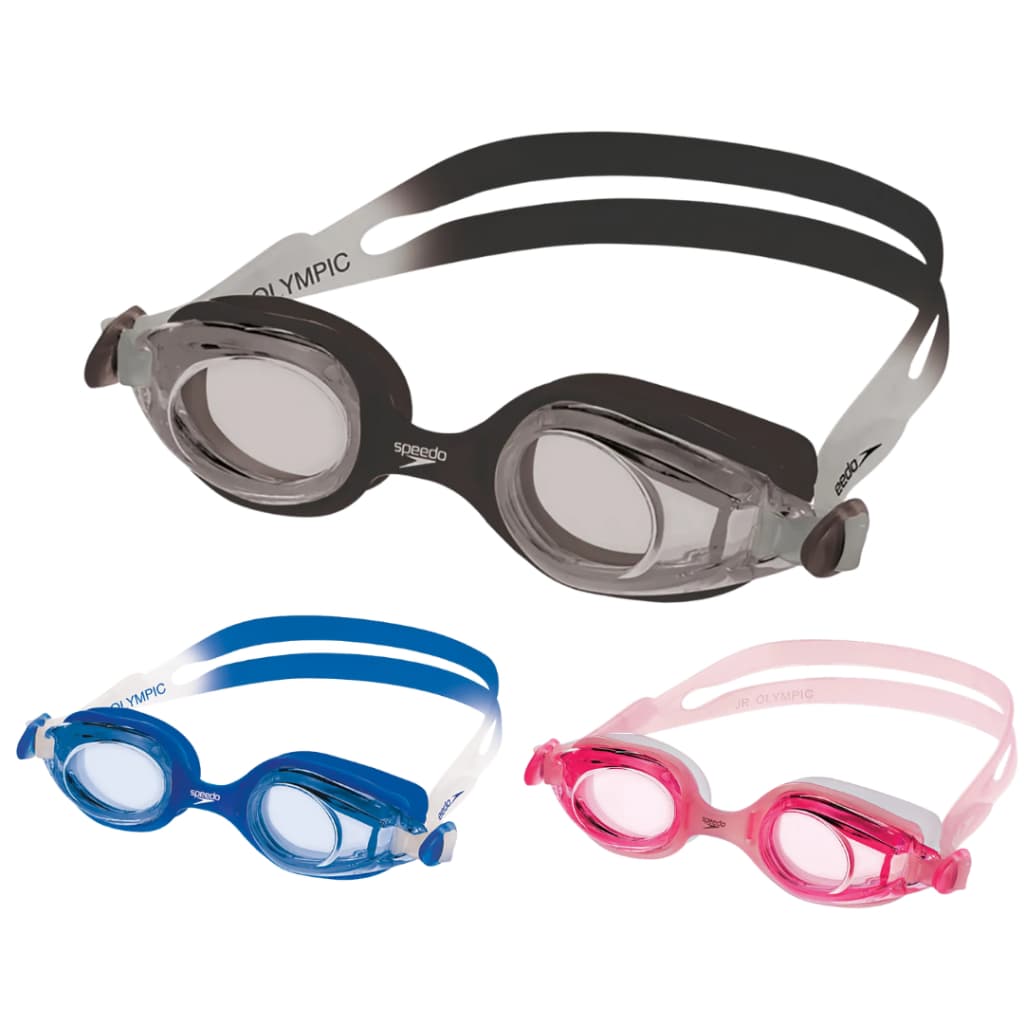 Óculos de Natação Infantil 4 à 12 anos Speedo Jr Olympic Original