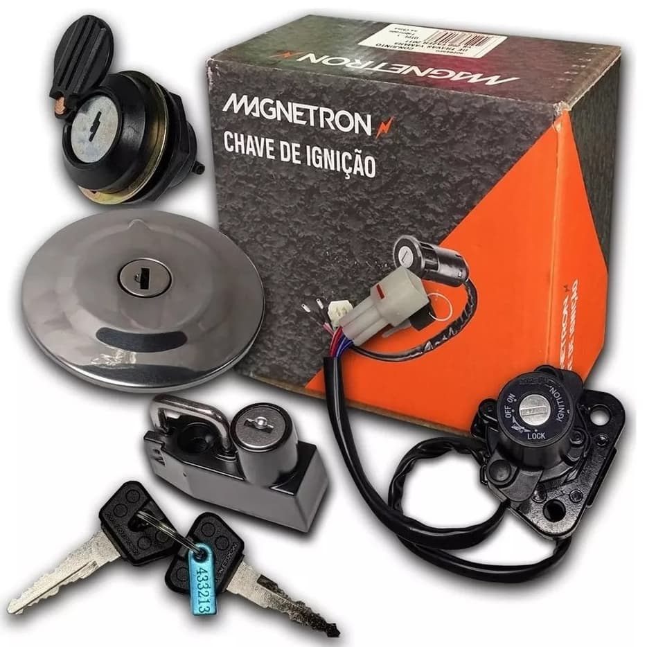 Kit Chave Ignição Xtz 250 Lander 2016 2017 2018 2019