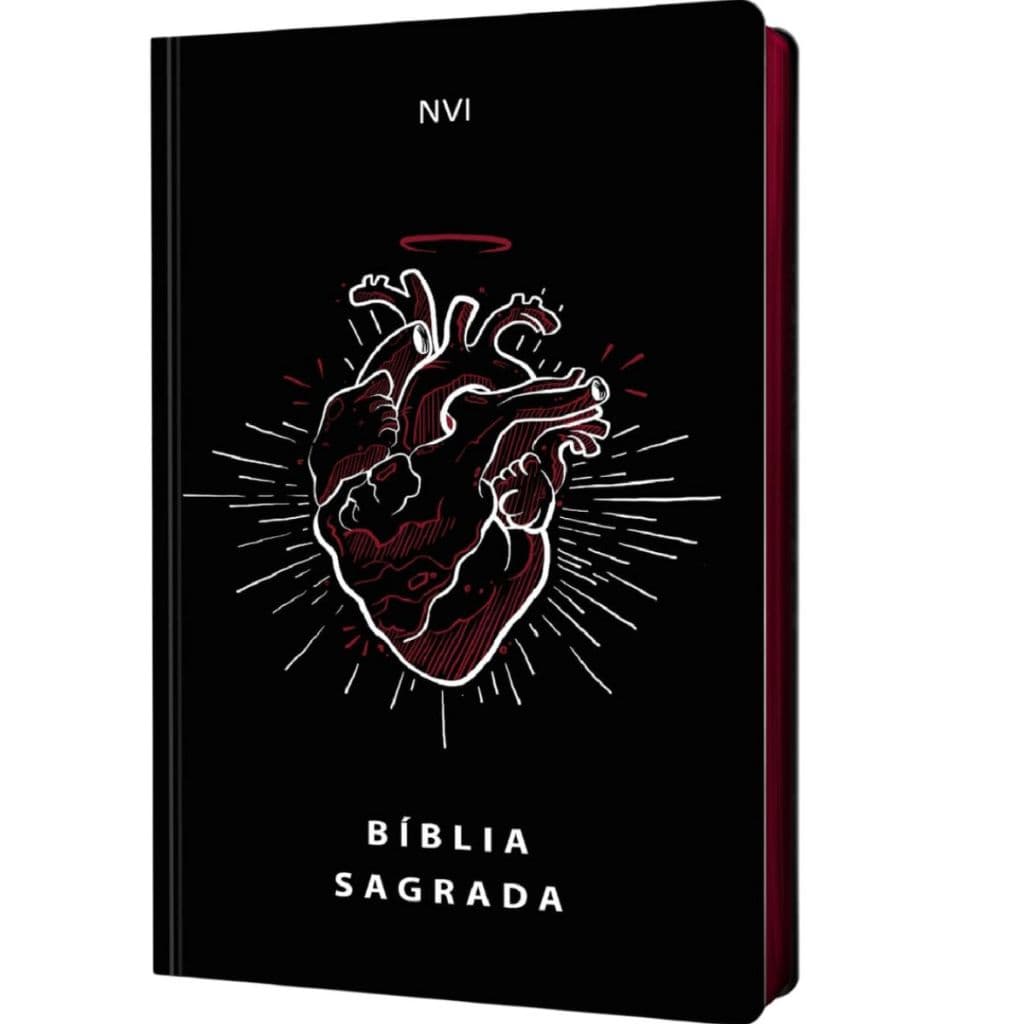 Bíblia Sagrada Coração Redimido | Capa Dura NVI