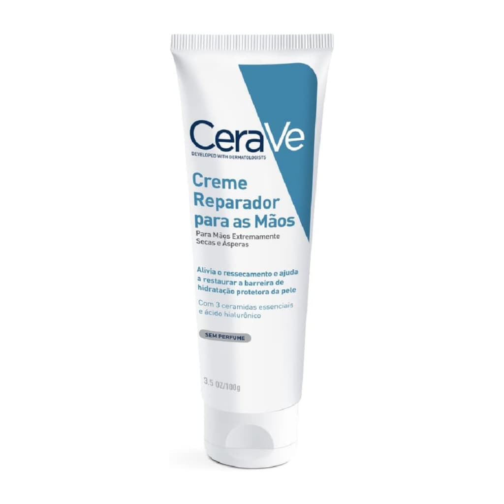 Creme Reparador CeraVe Para As Mãos Sem Perfume 100ml