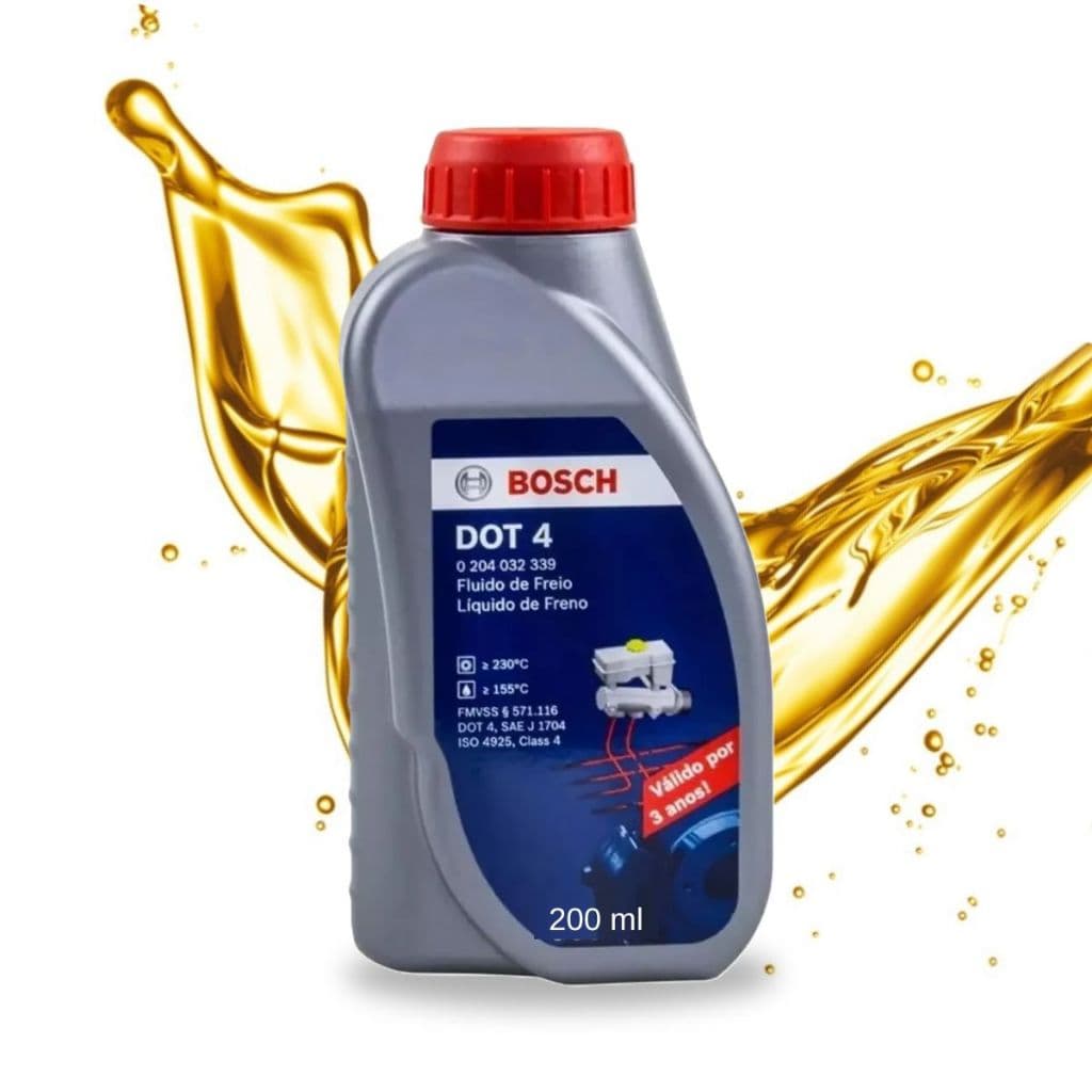 Fluído de Freio Dot 4 Original Bosch 200ml