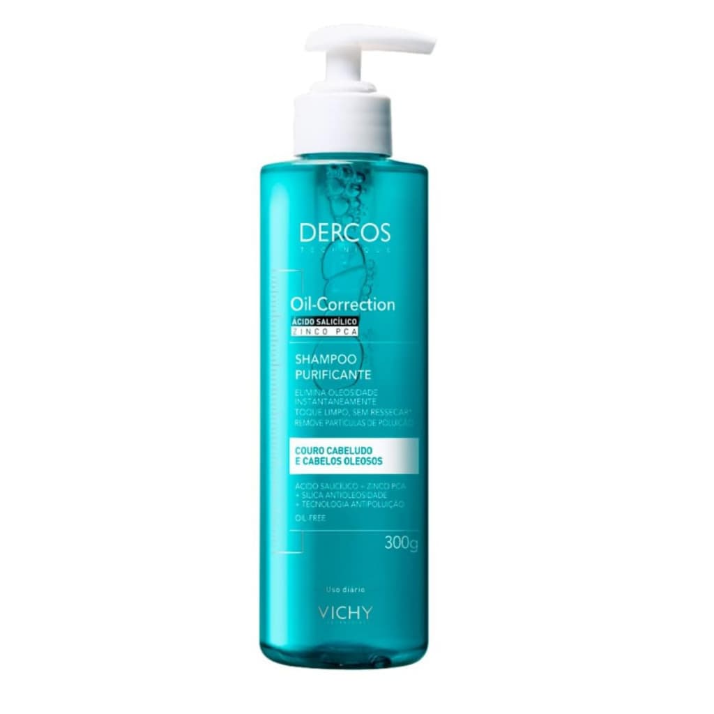 Shampoo Vichy Dercos Oil-Correction Com 300g