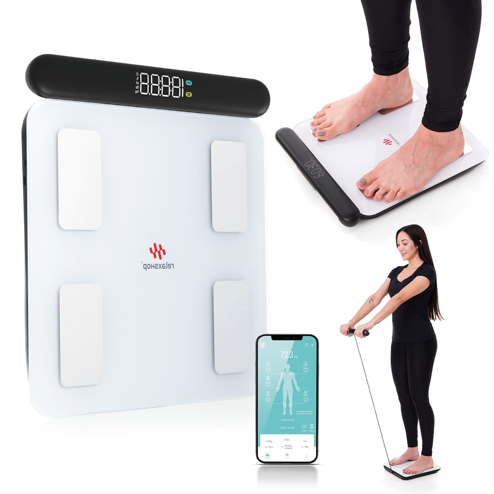 Balança Bioimpedância Digital Corporal Inteligente Bio Slim