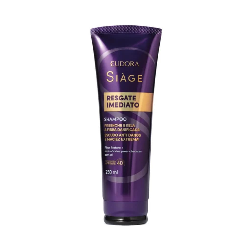 Shampoo Eudora Siàge Resgate Imediato Com 250ml