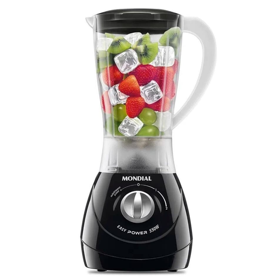 Liquidificador Mondial Easy Power 550W - 2 Velocidades