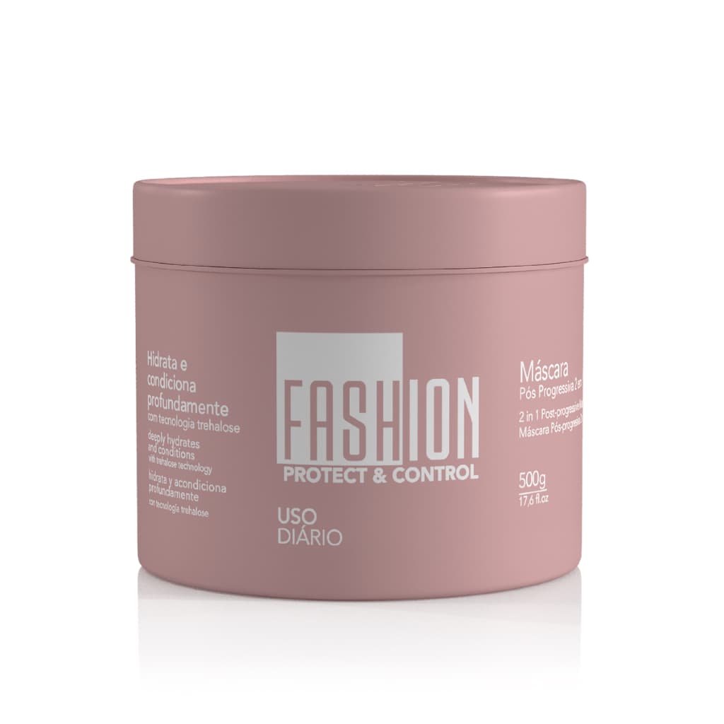 Máscara 2 em 1 Pós-Progressiva 500g - Fashion Gold