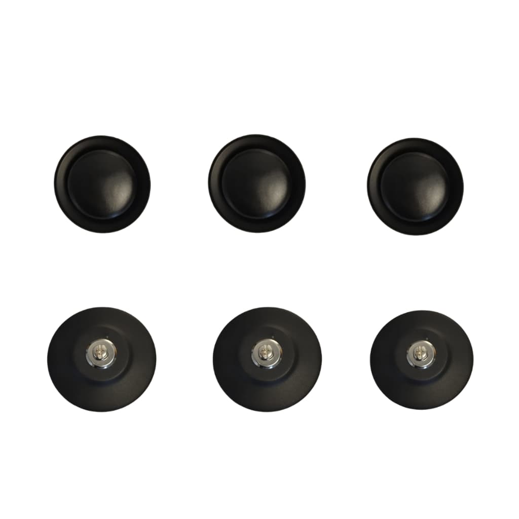 Pomel Puxador Pegador Para Tampa de Panela Em Nylon kit Com 5/10 e 15 Puxador