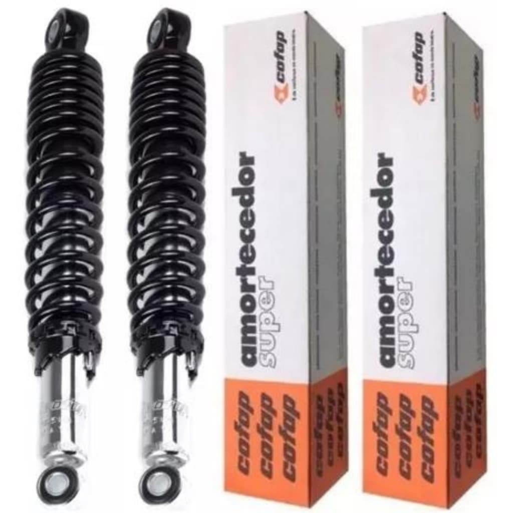 Par Amortecedor Suspensão Traseira YBR 125 2000 2001 2002 2003 2004 2005 2006 2007 2008 Cofap Novo
