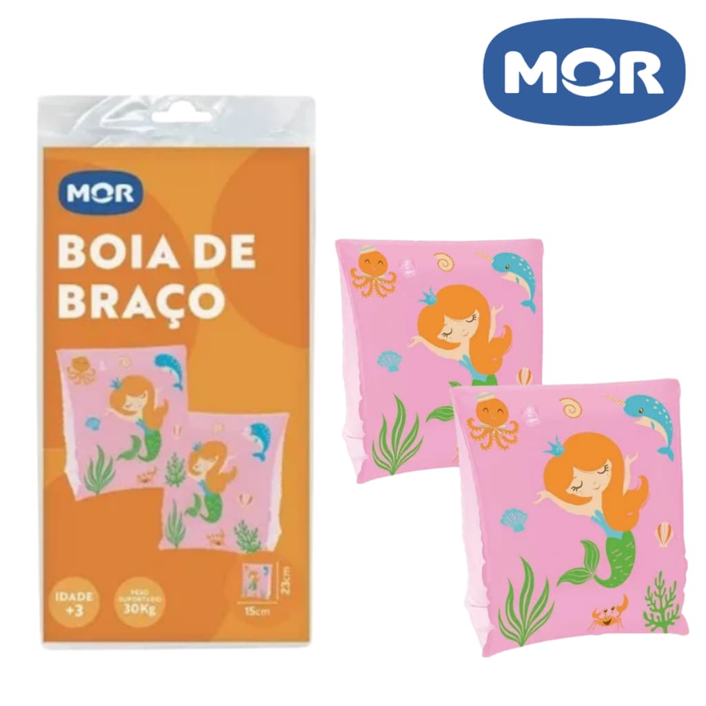 Boia De Braço Infantil Mor Inflável Para Criança Até 30 Kg