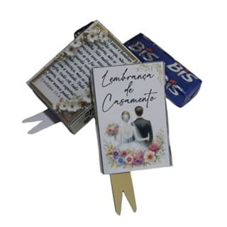 Lembrança Sofisticada – Mini Livros com Design Fino para Casamento