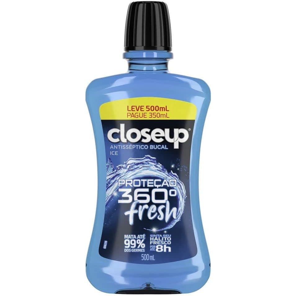 Anti-Septico Close Up Ice Com Alcool 500ml