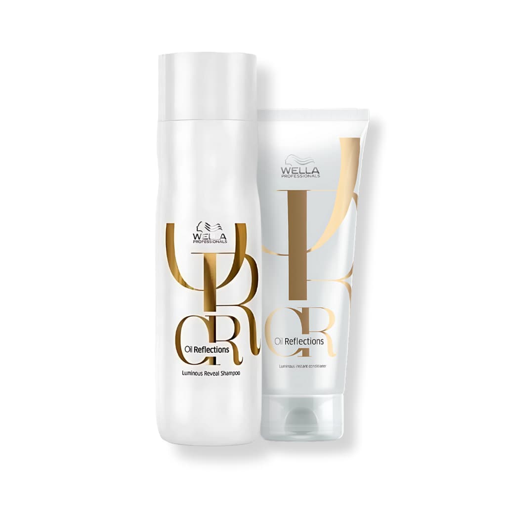 Kit Wella - Shampoo 250ml e Condicionador 200ml Oil Reflections