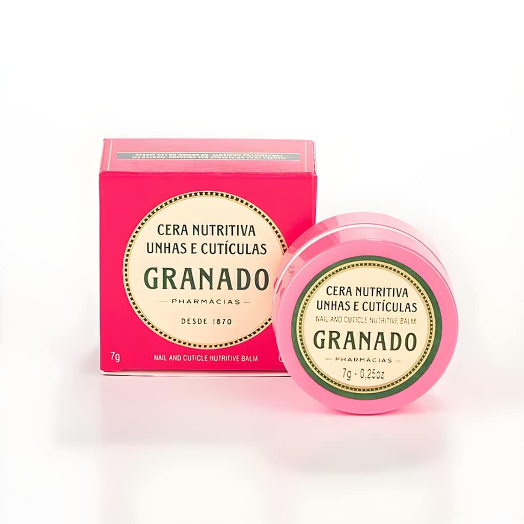 Cera Nutritiva Unhas e Cutículas Pink Granado 7g