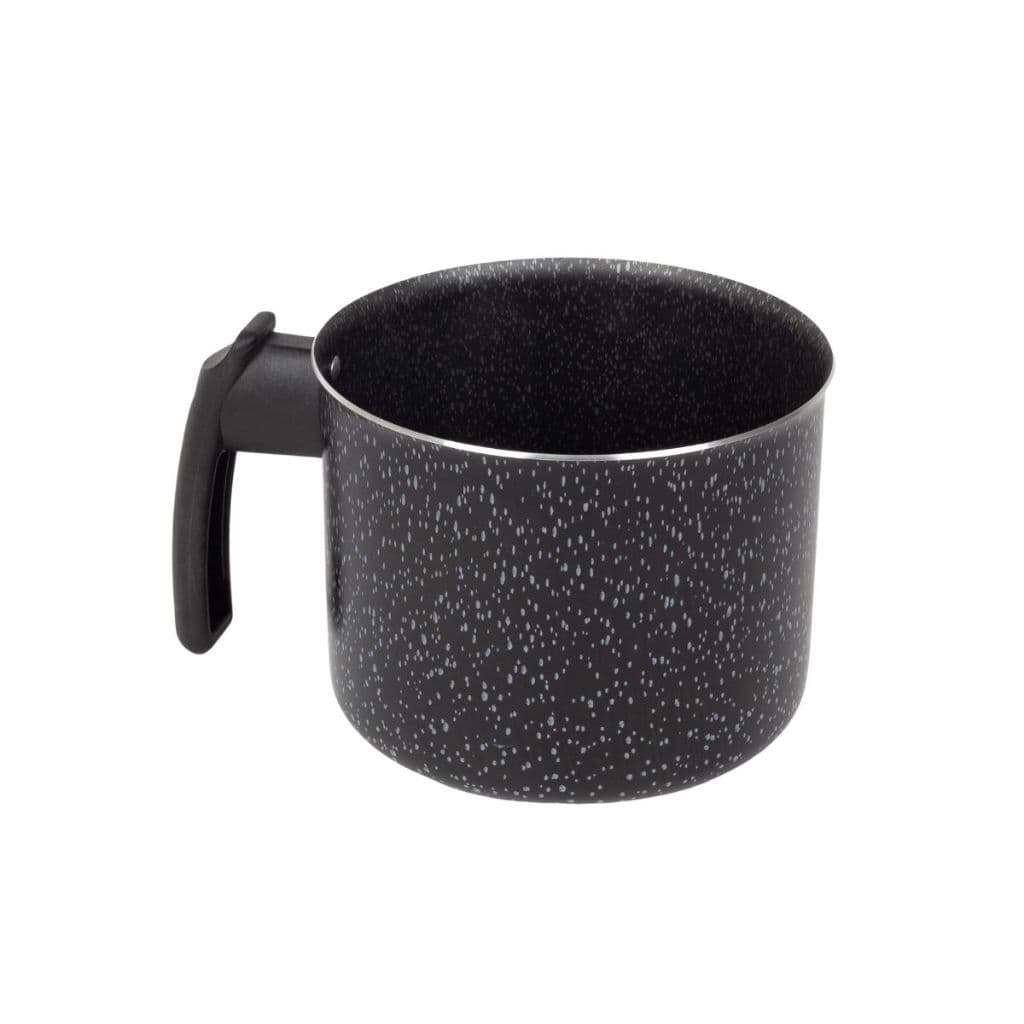 Fervedor Leiteira Antiaderente 14Cm Preto Nacional