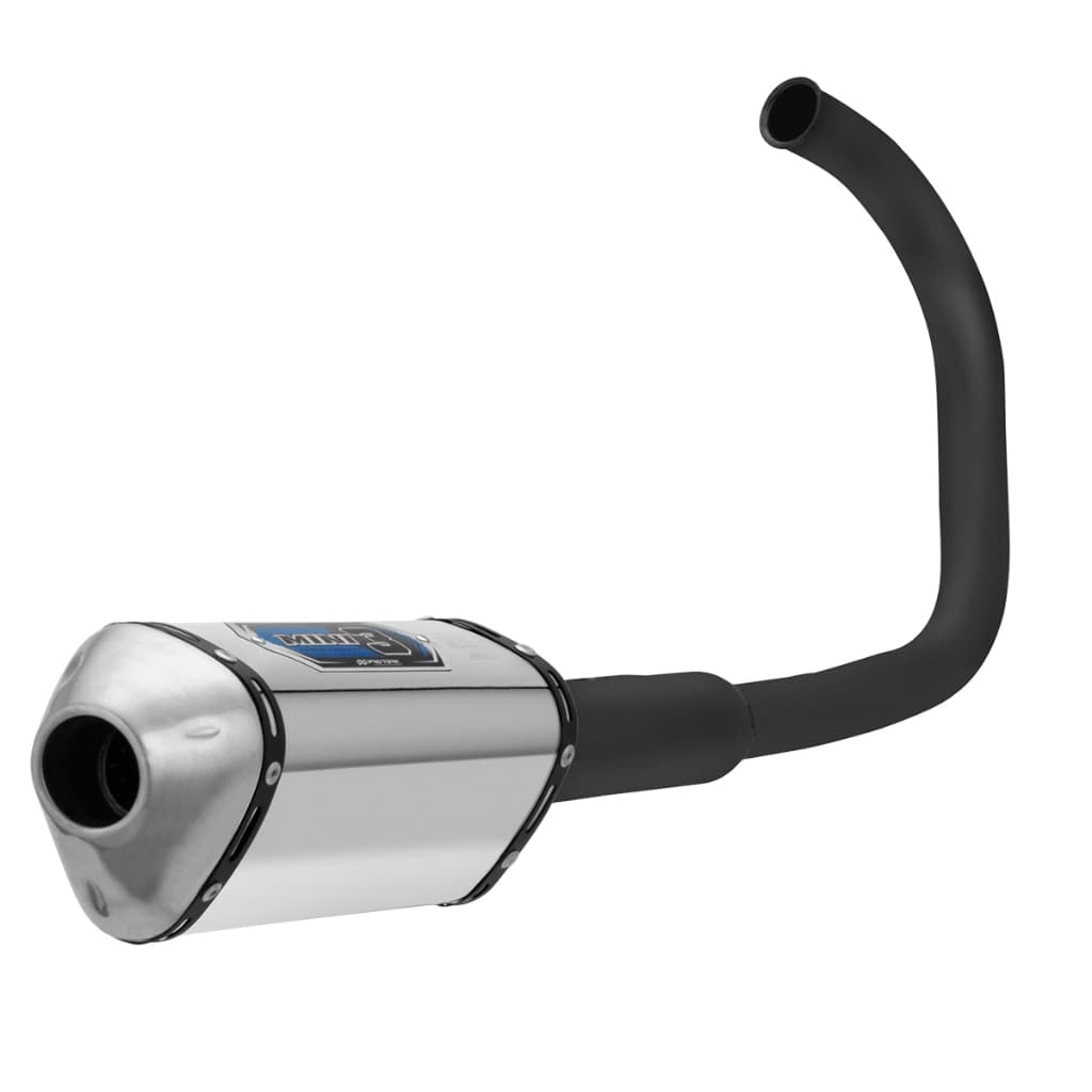 Escapamento Escape Moto Pro Tork Mini 3 Compatível Cg Titan 1976  À 1999 Curva Preta