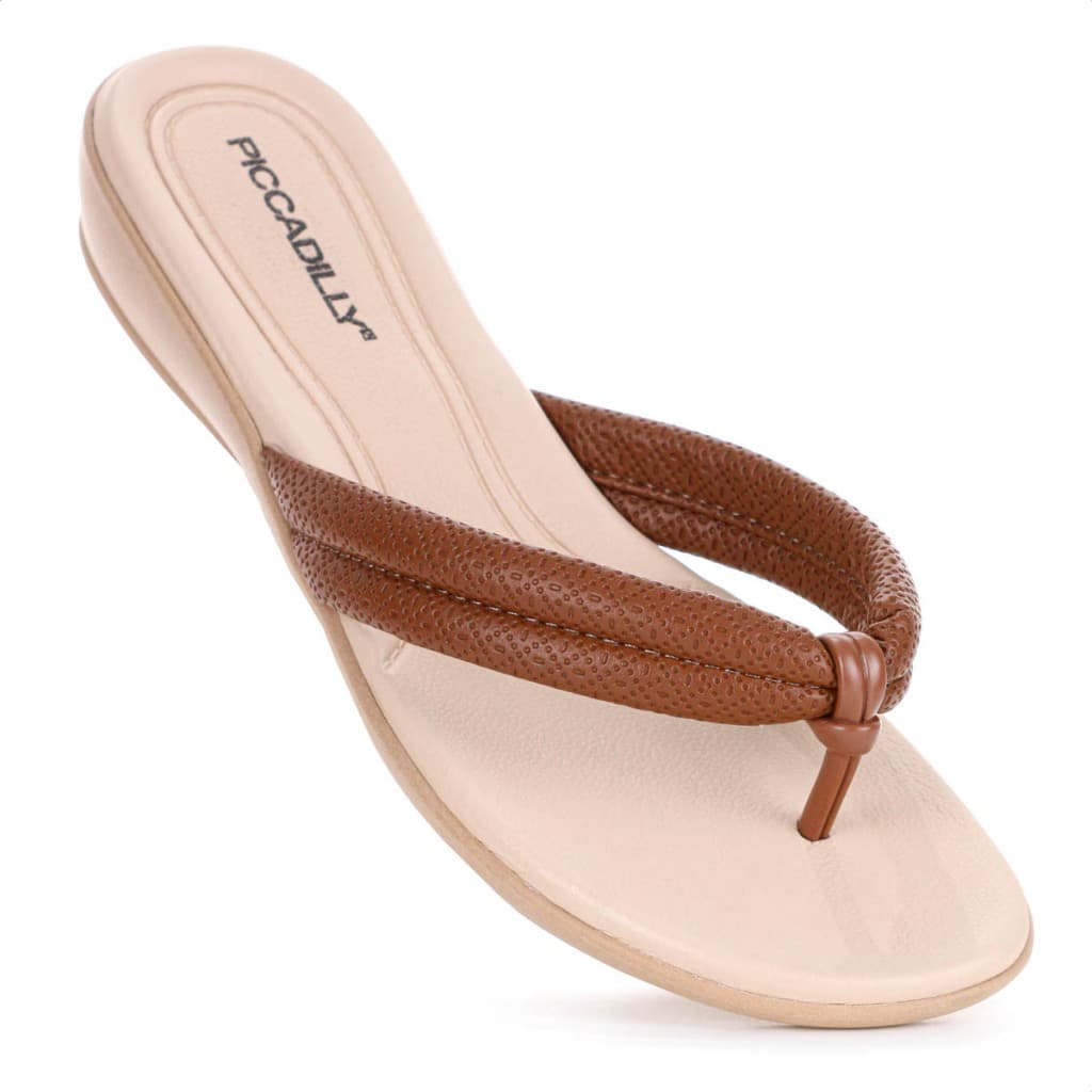 Chinelo Piccadilly Napa Stretch Feminino Lançamento Moderno Confortável Ultra Leve Macio