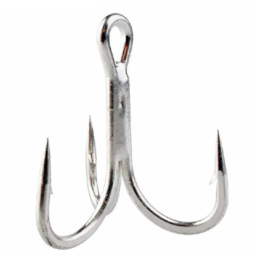 Garatéia Pesca Marine Sports Nickelada Reforçada - Vários Tamanhos - Cartela