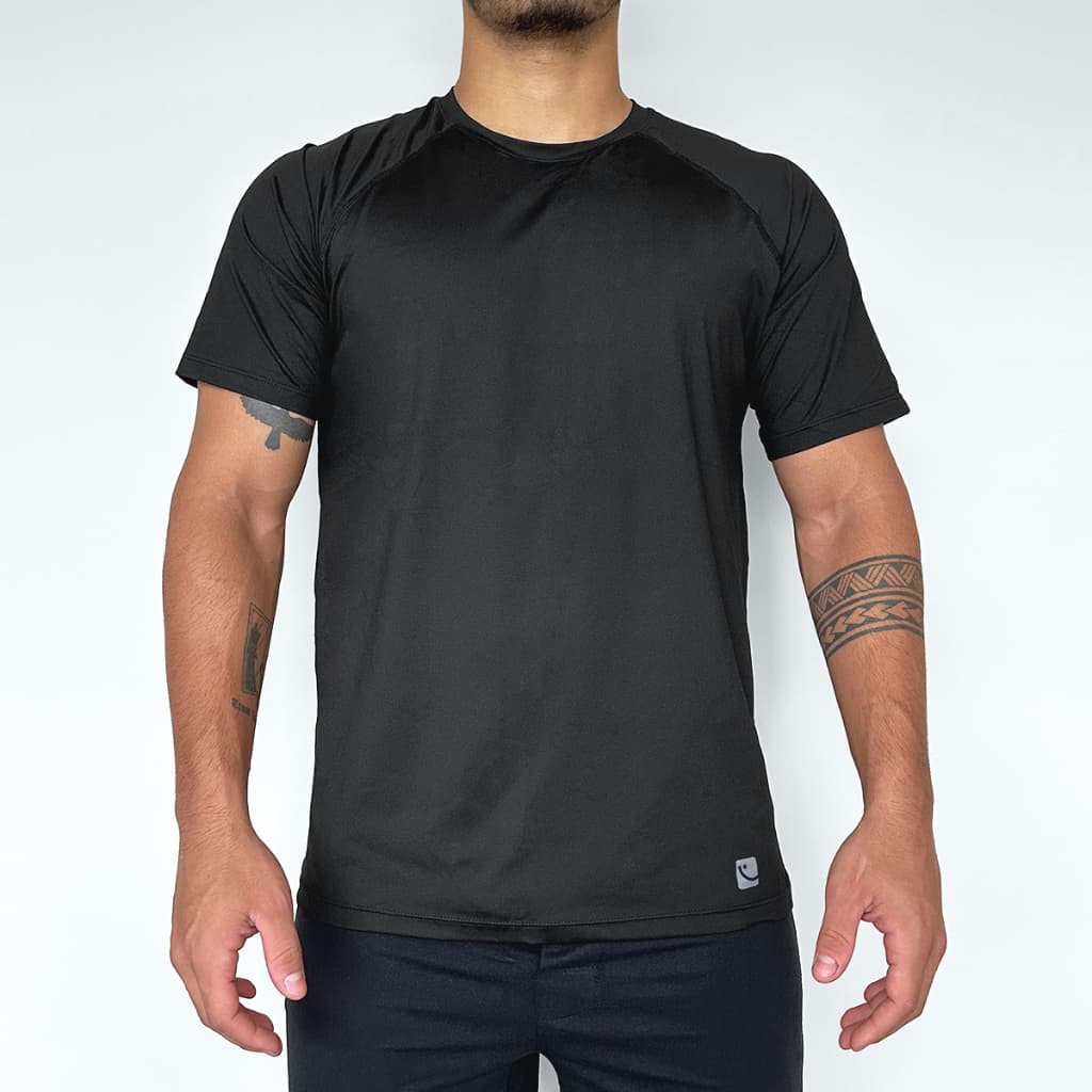 Camiseta Masculina Poliamida Malha Fria Proteção UV+ Treino Academia Fitness Usee Brasil