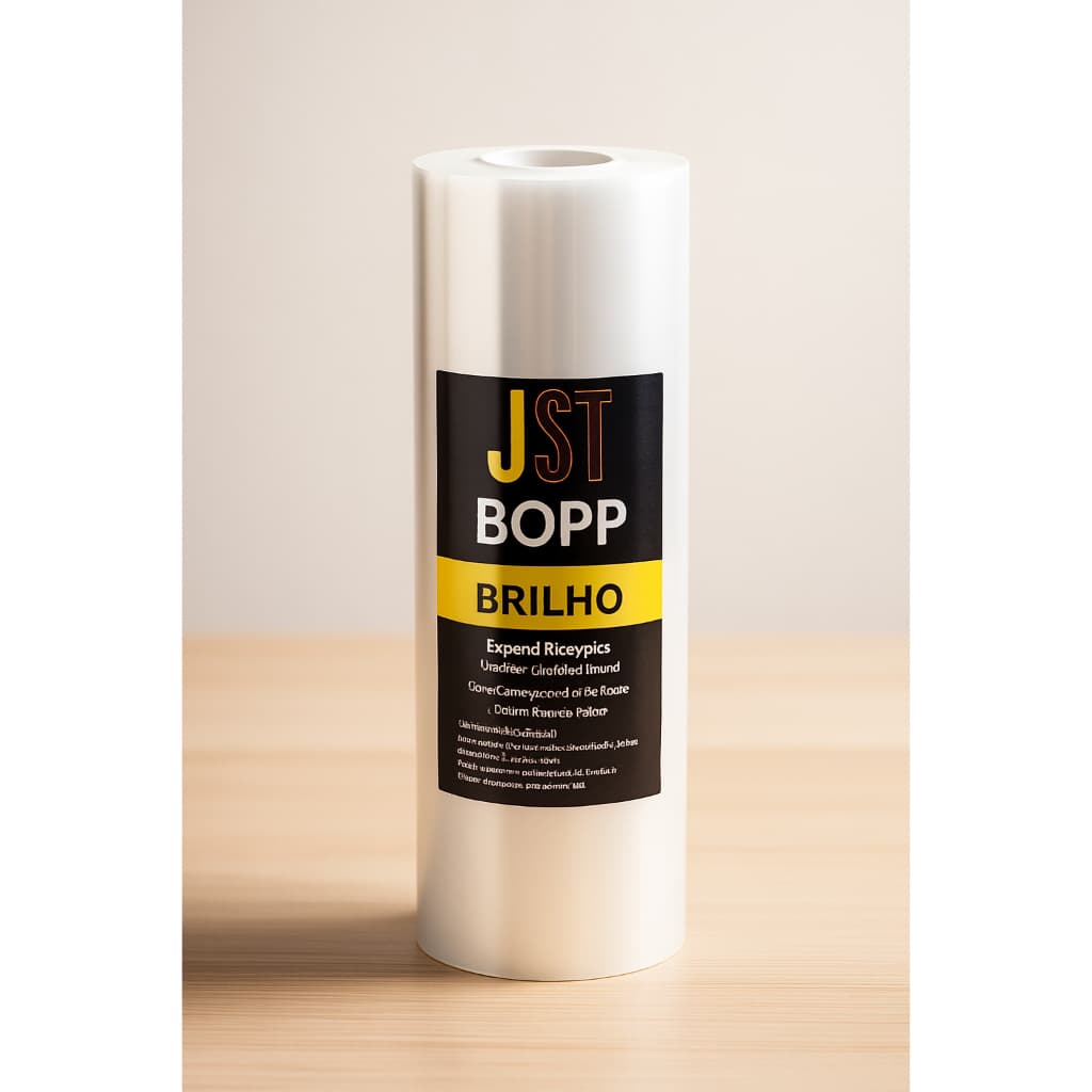 Plástico Laminação BOPP Brilho A4 22cm 100m Hot Laminação JST
