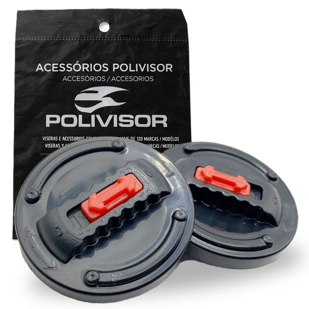 Botões Laterais Viseira P/ Capacete Ls2 FF358 / FF396 E Fw3 Gt / Gtn / Gt2  / Gt5