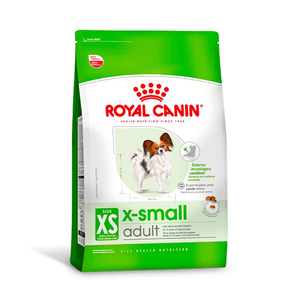 Ração Royal Canin X-Small Adult Cães Adultos Porte Mini 1kg