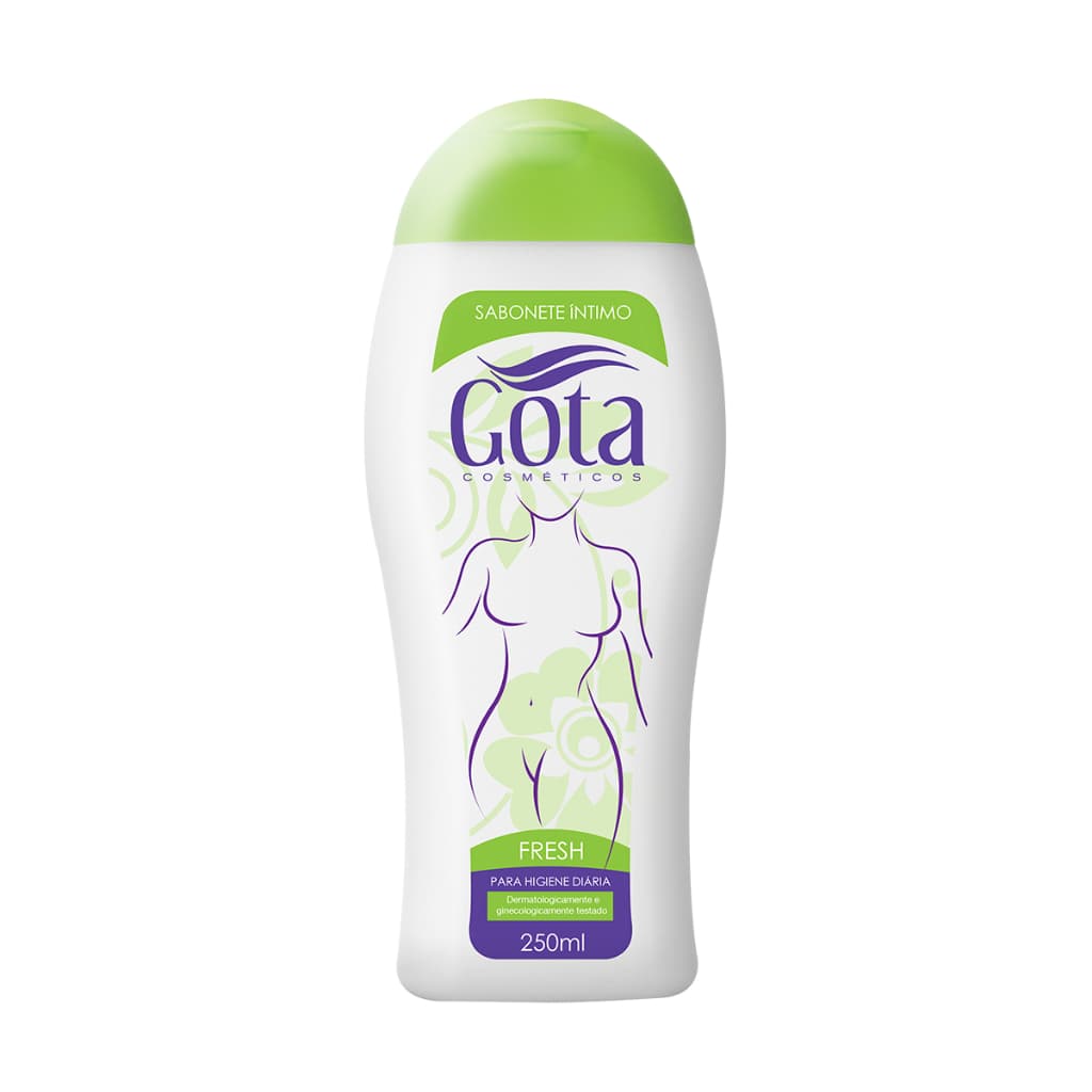 Sabonete Íntimo Fresh Gota Dourada 250 ml