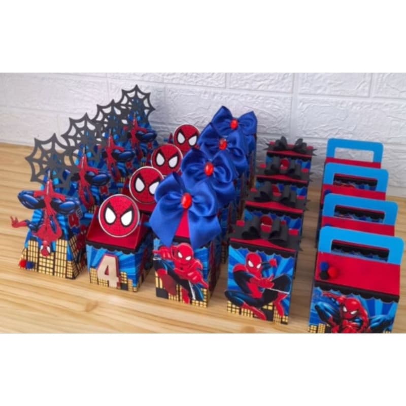 kit Personalizado homem aranha