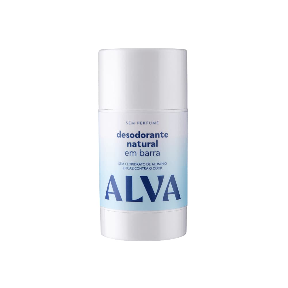 Desodorante em Barra Sem Perfume Vegano 55g Alva