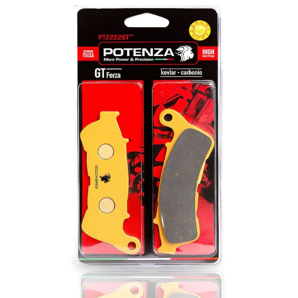 Pastilha de Freio Dianteira Cb 300f Twister Combi Brake / Cb 250f Twister Combi Brake Potenza Gt Forza (Metálica)