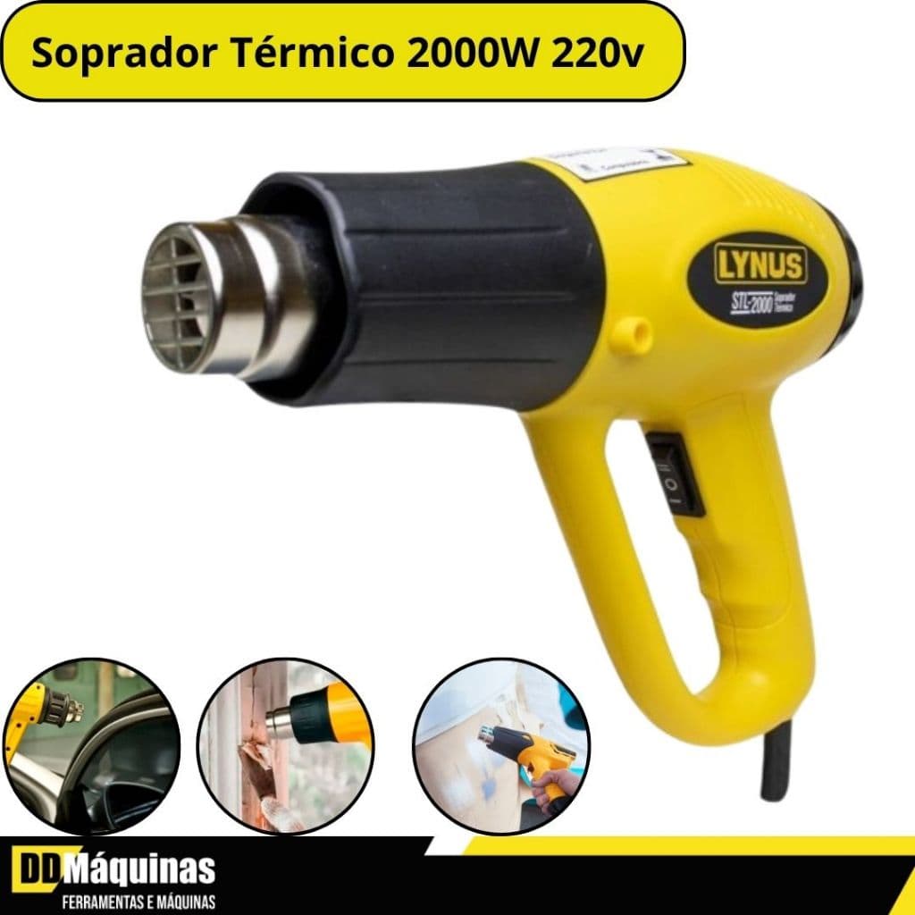 Soprador Térmico STL-2000 2000W 220 volts - Lynus