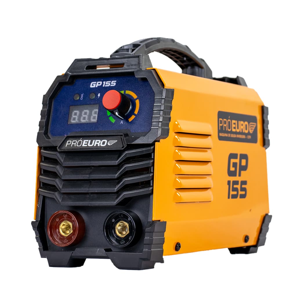 Máquina de Solda Inversora GP 155A 127V MMA Eletrodo TIG Lift Profissional - Pró Euro