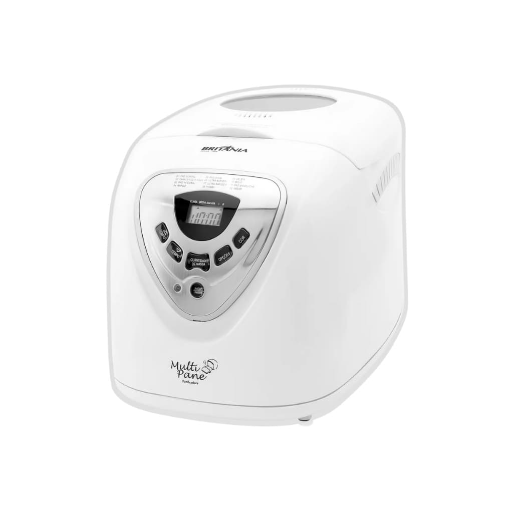 Panificadora Multipane 12 Programas Potência de 550w Branco Antiaderente Britânia