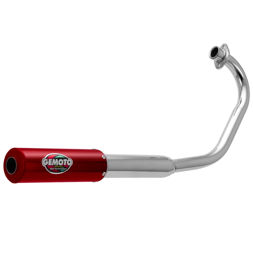 Escapamento Para Moto Gemoto Racing Titan/Fan KS 125 2000 a 2008