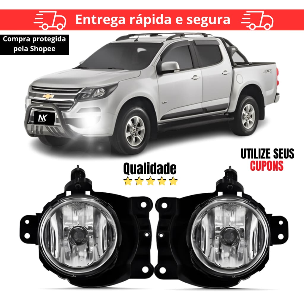 Farol Milha S10 Lt Ltz 2017 2018 2019 2020 Trailblazer