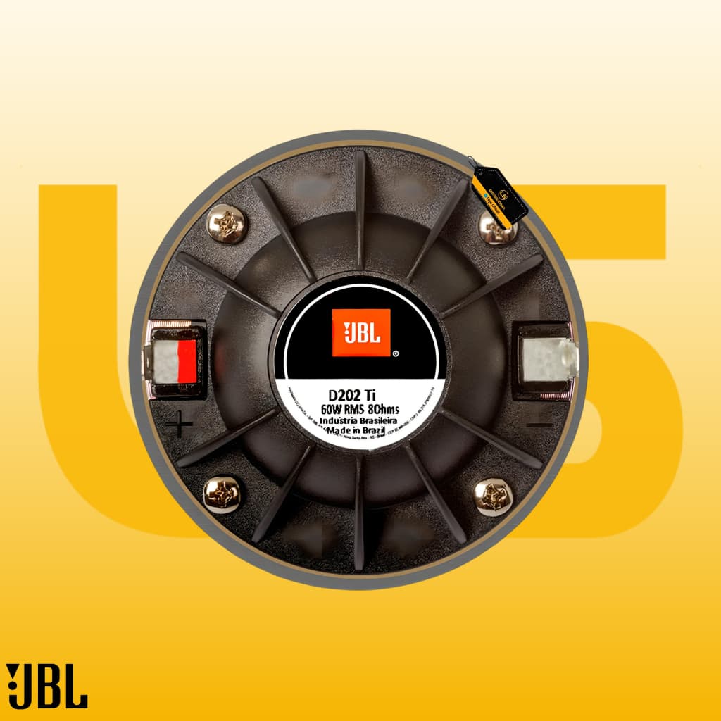 Super Driver Jbl Selenium D202ti Original Titanio 8 Ohms 60w