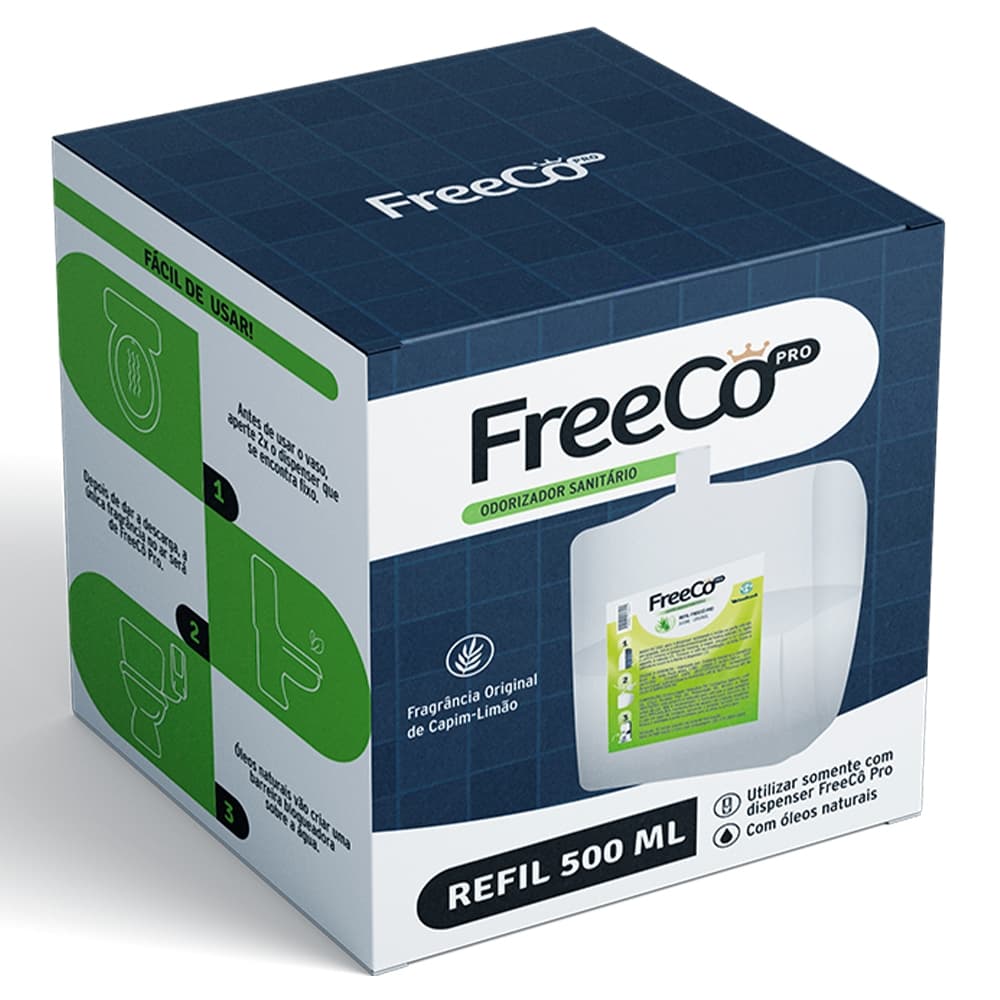 FreeCô Pro Refil Bloqueador de Odores Sanitários