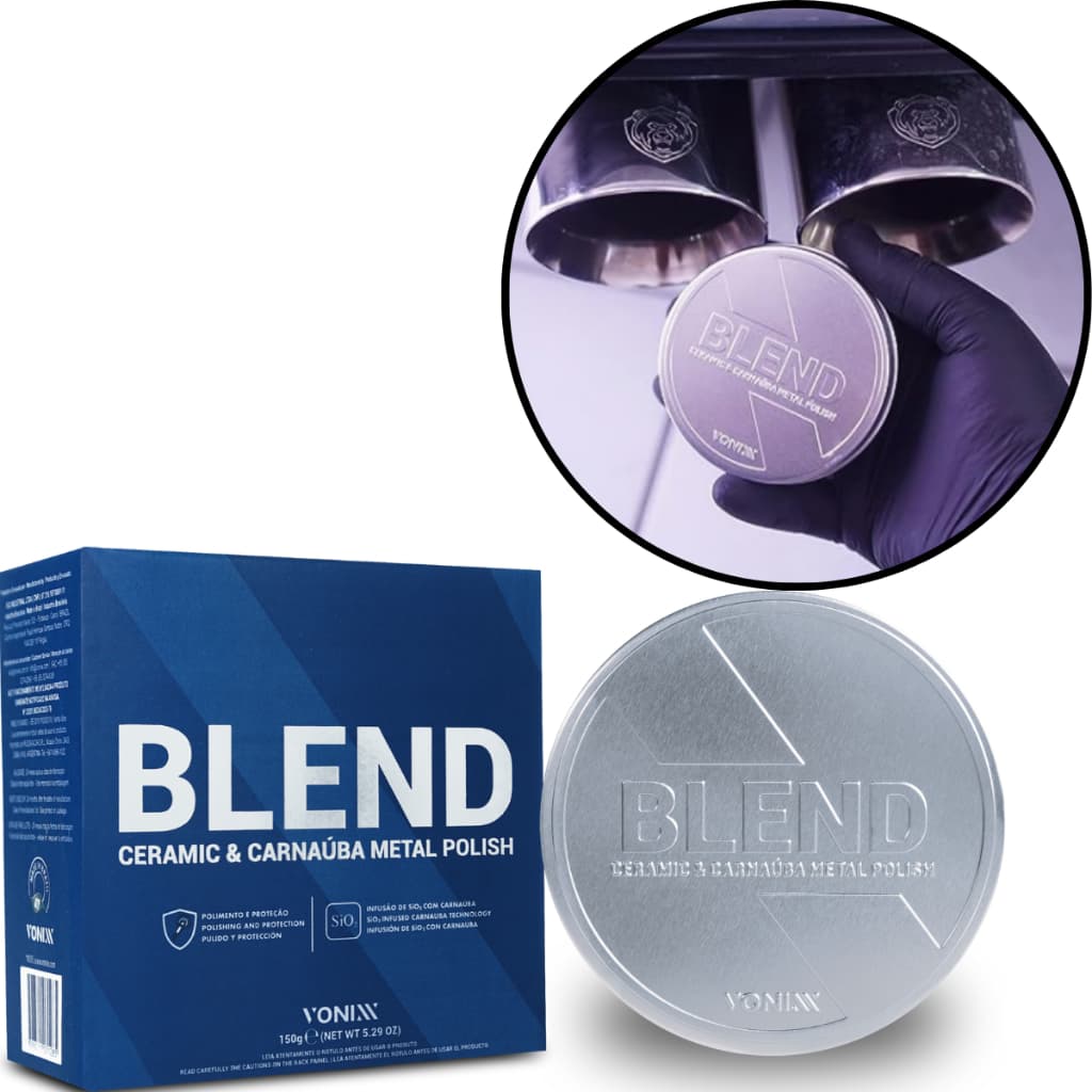 Blend Metal Polish Vonixx Polidor De Metais Carnaúba Sílica
